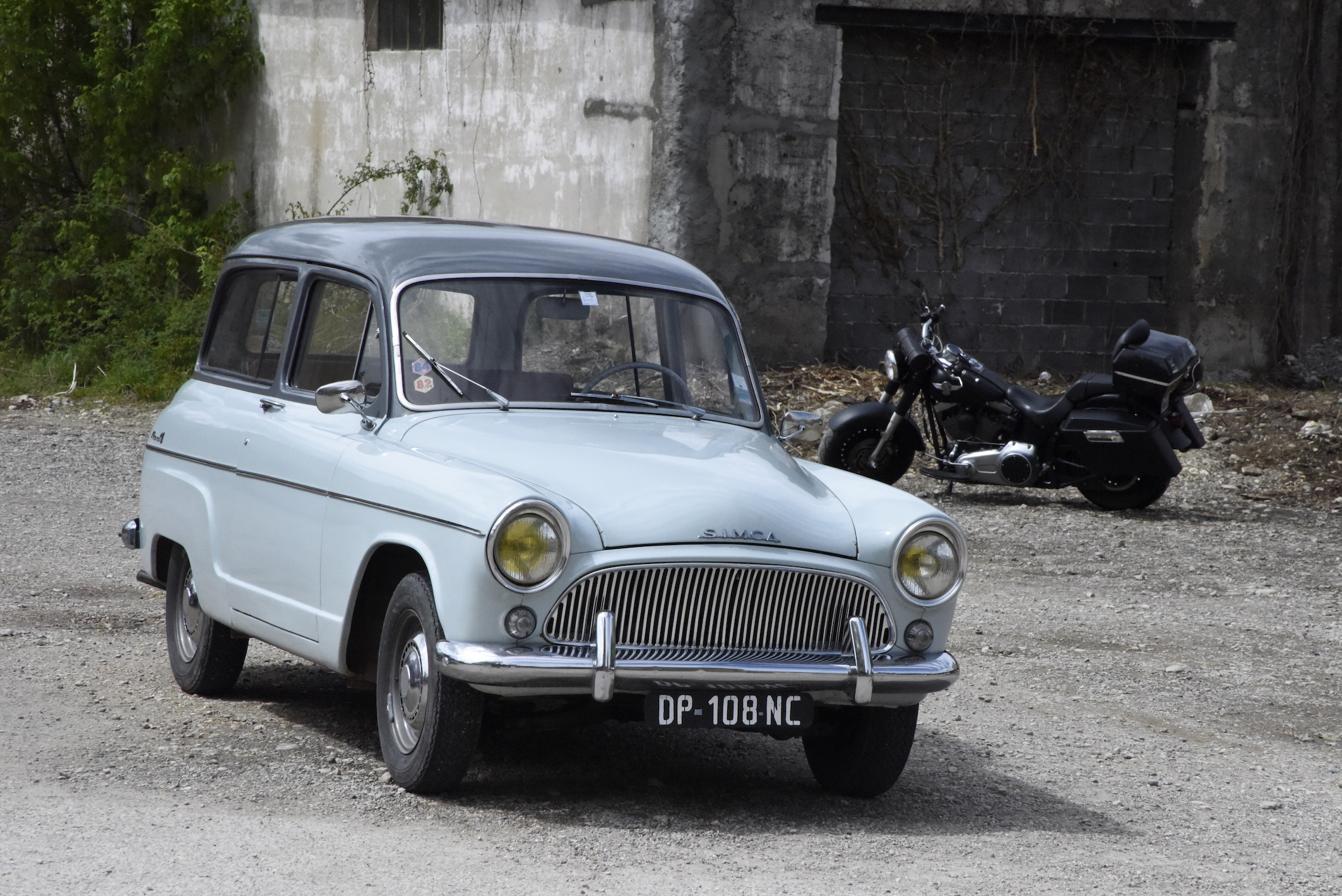 Une Simca Aronde Ranch. Photo by MMK